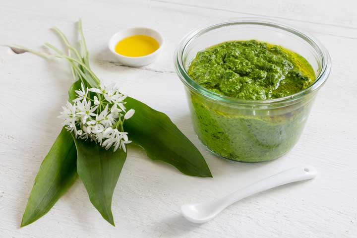 Bärlauch-Pesto Paste