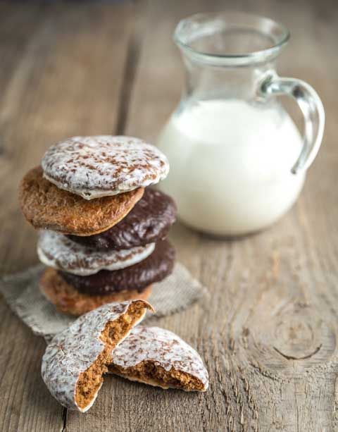 Lebkuchen mit Milch